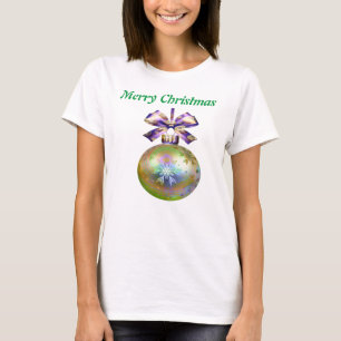 Camiseta Bonito Lawn Bowls Árvore de Natal Bauble,