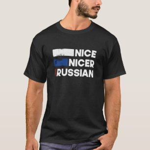 Camiseta Bonito - Mais agradável - Russo. Amor Rússia