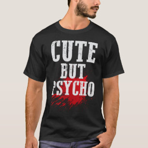 Camiseta Bonito, mas doido pelo Gótico Emo Punk Engraçado P