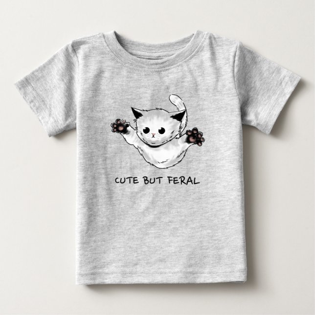 Camiseta Bonito Mas Feral  (Frente)