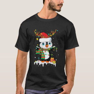 Camiseta Bonito Natal Pajama Penguin Legal Pinguim Lo