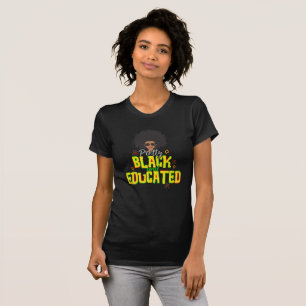 Camiseta Bonito negro e educado