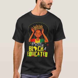Camiseta Bonito Negro E Educado Eu Sou O Forte Africano