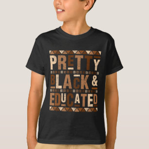 Camiseta Bonito Negro E Educado Eu Sou O Forte Africano