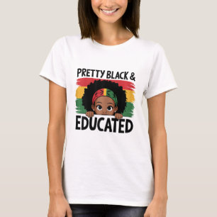 Camiseta Bonito Negro E Educado Eu Sou O Forte Africano