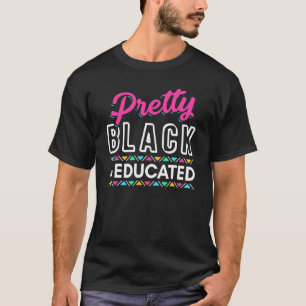 Camiseta Bonito Negro E Educado Negro Afro-Americano