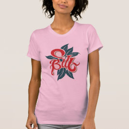 Camiseta "Bonito no topo do tanque rosa - sem esforço