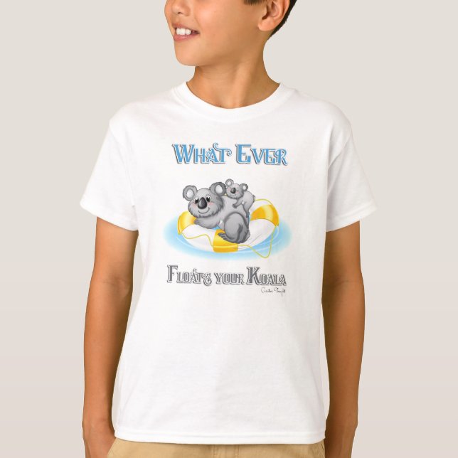 Camiseta BONITO O Que Quer Que Chegue A Sua Koala (Frente)