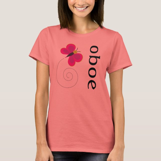 Camiseta bonito Oboe (Frente)