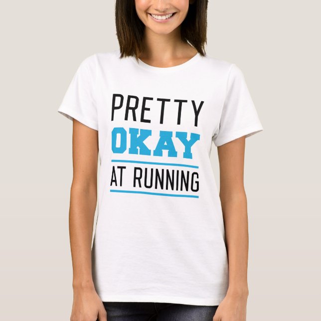 Camiseta Bonito Ok Em Execução (Frente)