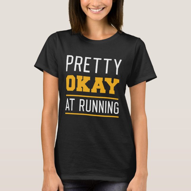 Camiseta Bonito Ok Em Execução (Frente)