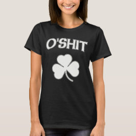 Camiseta Bonito O'Merda Rua irlandesa Engraçada de Patrick