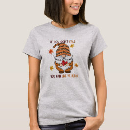 Camiseta Bonito Outono Doce Outono/Gnome