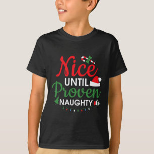 Camiseta Bonito Para Proven Cheeky Engraçado Luzes De Natal