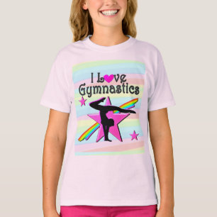 CAMISETA BONITO PINCO EU AMO GINASTICS DESIGN