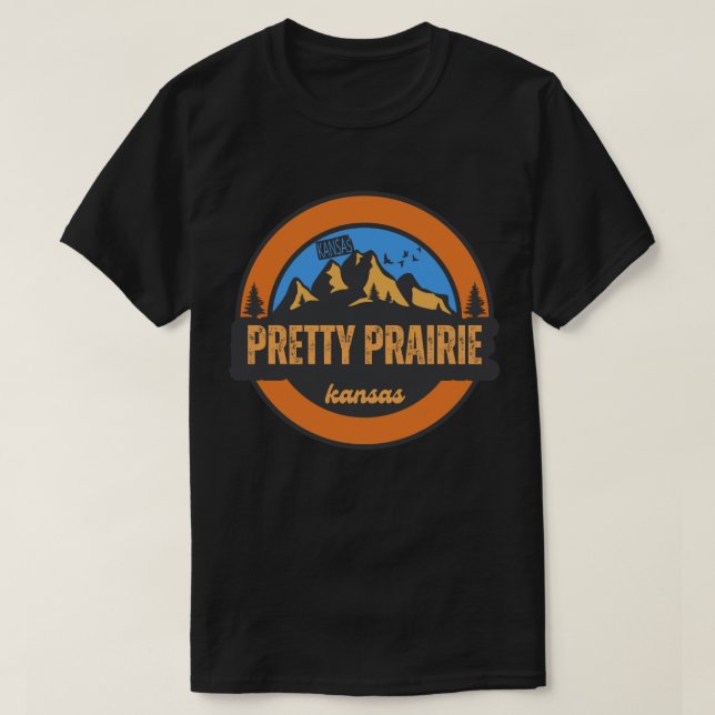 Camiseta Bonito Prairie, Kansas (Frente do Design)