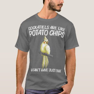 Camiseta Bonito Presente De Cockatiel Para Homens Mulheres