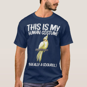 Camiseta Bonito Presente De Cockatiel Para Homens Mulheres 