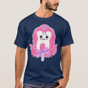 Camiseta Bonito presente de fada doce dos dentes do Gótico