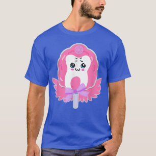 Camiseta Bonito presente de fada doce dos dentes do Gótico