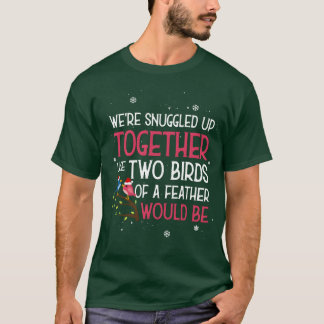Camiseta Bonito presente de menina de Pássaros de Natal