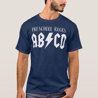 Camiseta Bonito presente para professores - AbCD Rock Presc