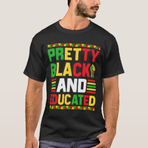 Camiseta Bonito Preto E Educado Mês da História Negra Engra
