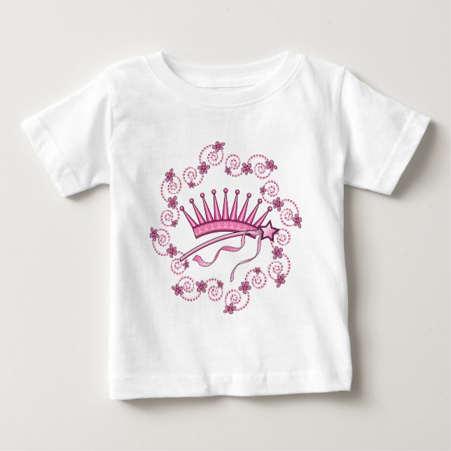 Camiseta Bonito Princesa Coroa (Frente)