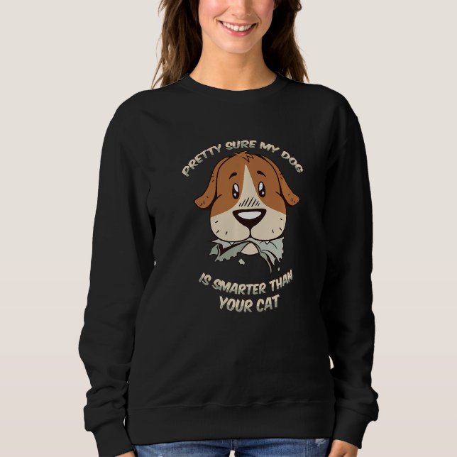 Camiseta Bonito que meu cachorro é inteligente (Frente)