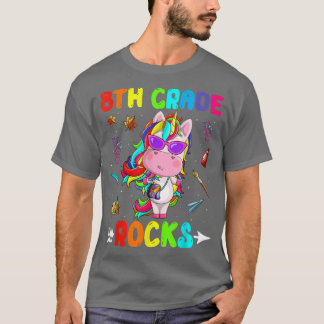 Camiseta Bonito Rocks Do 8º Grau Unicórnio Bem-Vindo À Esco