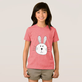 Camiseta Bonito Rosto de Coelhinho