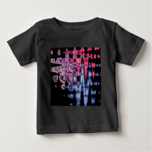 Camiseta Bonito roxo, Cinza de Cinza e Aquarela Preta