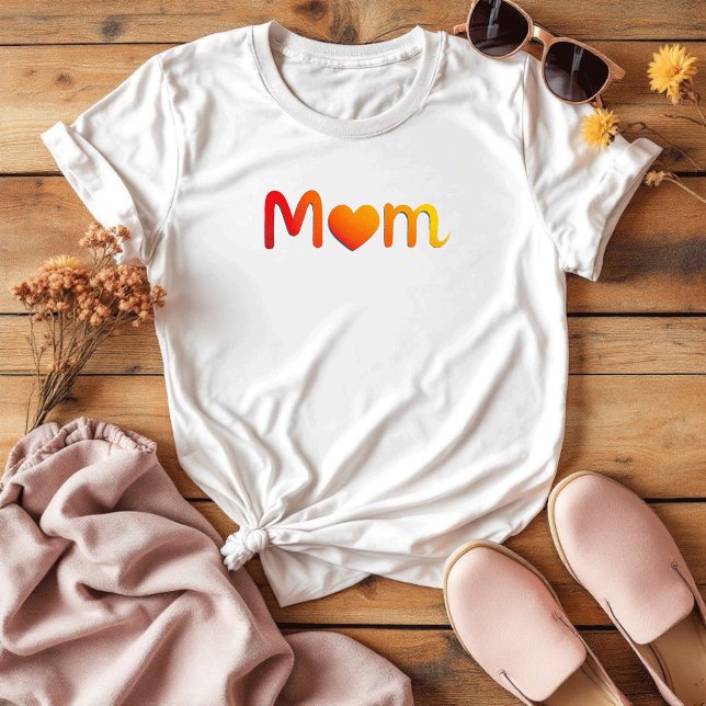 Camiseta Bonito Sentimental Mãe Presente | Melhor Dia de as (Criador carregado)