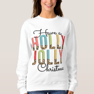 Camiseta Bonito Tenha Um Suzinho De Natal Holly Jolly