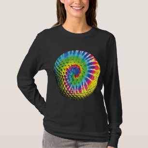 Camiseta Bonito Tie Dye Golf Gift Men Mulheres Engraçado Ra