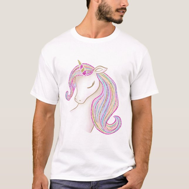 Camiseta Bonito Unicórnio (Frente)
