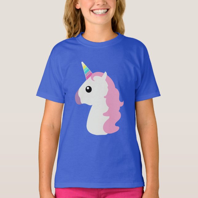 Camiseta Bonito Unicórnio Emoji (Frente)