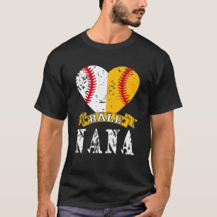 Camiseta Bonitões Engraçados Nana T Ball Nana Softball Pr