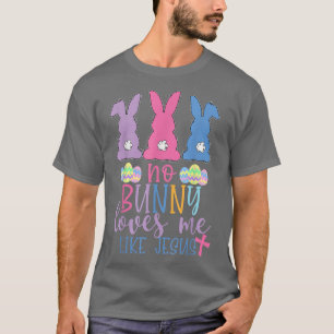 Camiseta Bonitos Coelhinhos Da Páscoa Nenhum Coelhinho Me A