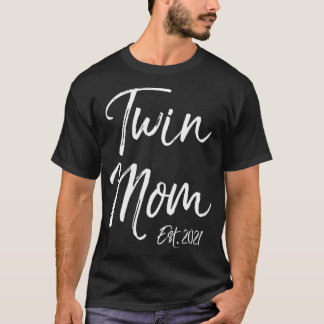 Camiseta Bonitos gêmeos Dias de as mães presentes para mães
