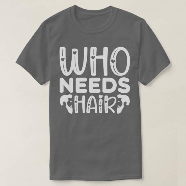 Camiseta Bonitos Presentes De Barba Que Precisam De Cabelo  (Frente do Design)