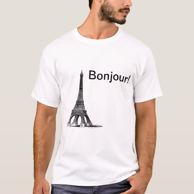 Camiseta Bonjour! (Frente)