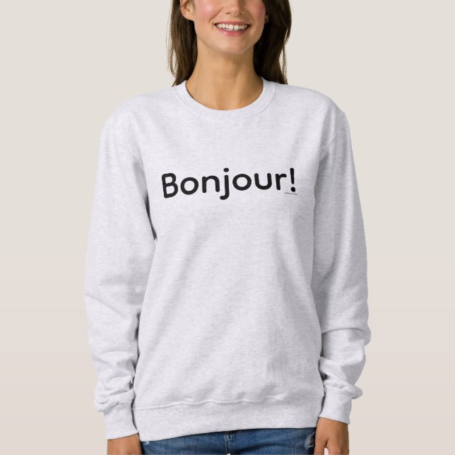 Camiseta Bonjour! Camisola (Frente)