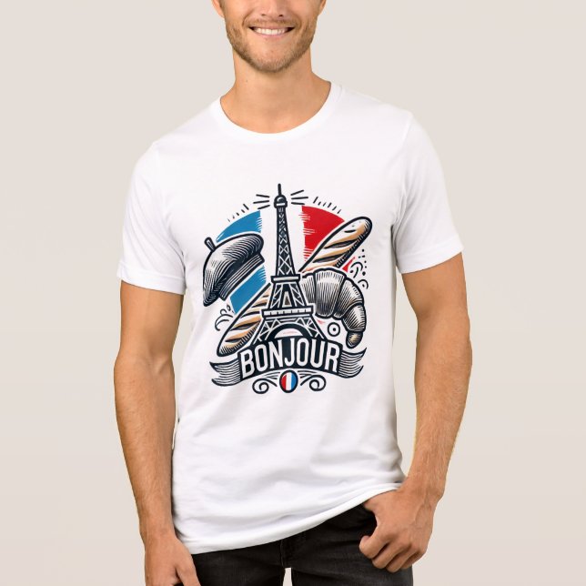 Camiseta Bonjour França (Frente)