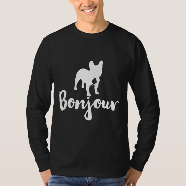 Camiseta Bonjour French Buldog (Frente)