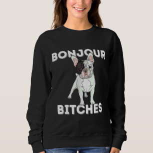 Camiseta Bonjour Funny French Bulldog Frenchie Lover