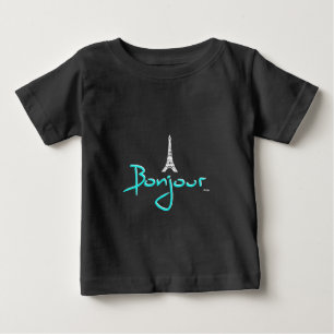 Camiseta Bonjour (Olá) Paris