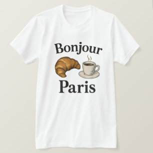 Camiseta Bonjour Paris