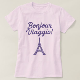 Camiseta Bonjour Viaggio!