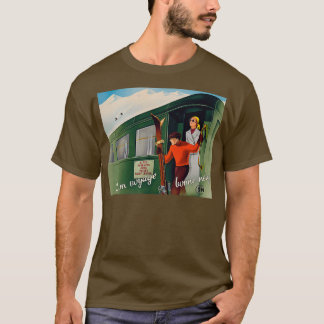 Camiseta Bonne Voyage viagens vintage
